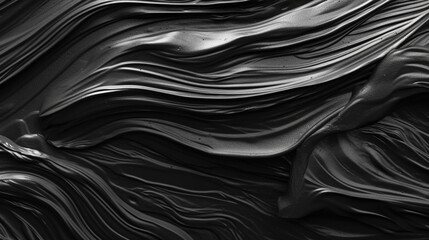 Wall Mural - backgrounds with texture of acrylic paint of black color.