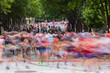 © blueiz60 - Motion blur of thousands running in Atlanta Peachtree Road Race