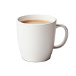 © The PNG of Everythin - A white coffee mug isolated on a transparent background.