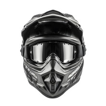 Dirt Bike Helmet Isolated On Transparent Background ,motocross Helmet ,generative Ai