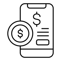 Sticker - Budget Software Icon