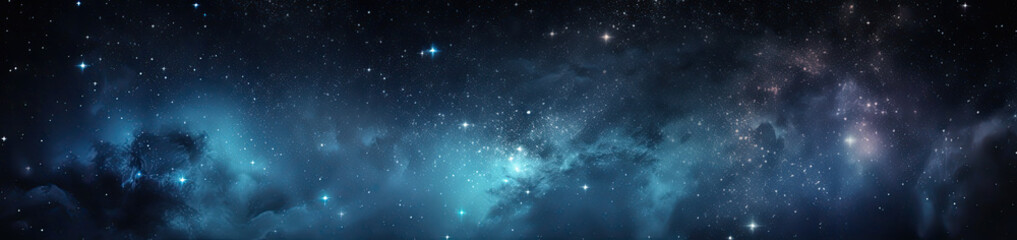 universe panoramic view. generative ai
