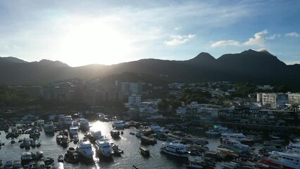 Canvas Print - Sai Kung coast is characterized by its picturesque beauty and stunning coastal, July 24 2023