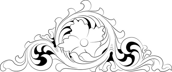 carving pattern for leather carving