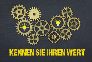 Poster - Kennen Sie Ihren Wert