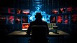 © Tremens Productions - security analyst trying fighting cyber crime. Cyber hacker with computer.