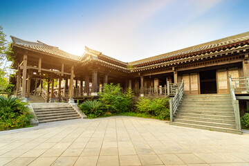 Wall Mural - Old Buildings in the Ancient City of Qin and Han Dynasties