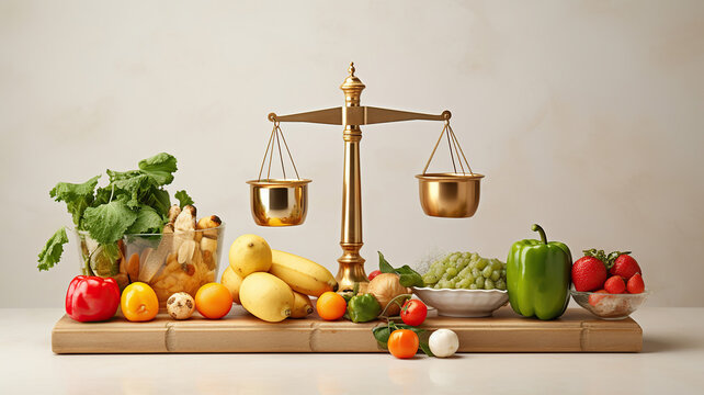A balanced diet and lifestyle, which includes meat, is carefully weighed to ensure balance