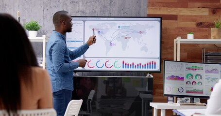 Poster - Corporate Training Presentation In Classroom