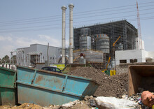 Clean energy factory in Koshe rubbish dump, Addis Ababa region, Addis Ababa, Ethiopia