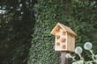 wooden bee house