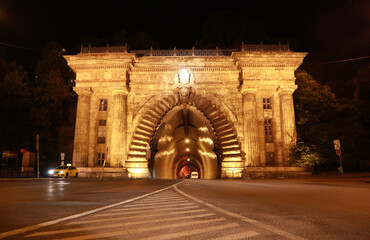 Wall Mural - Castle Tunnel in Buda in Budapest, Hungary