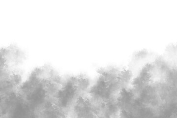 Wall Mural - Dark smoke effect png