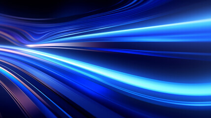 Aufkleber - An abstract blue background with intricate lines and curves