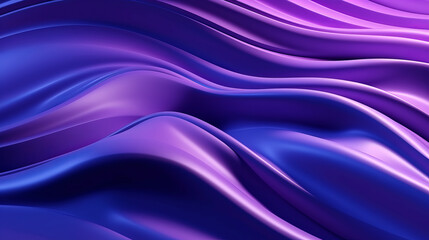 Aufkleber - An abstract background with vibrant purple and blue wavy lines