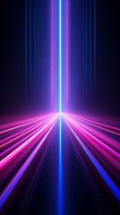 Poster - Lines in the middle of a room