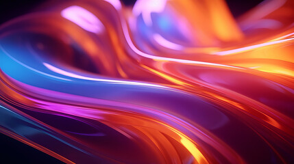 Poster - A vibrant object against a dark backdrop, showcasing its vibrant colors