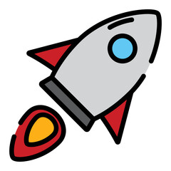 Sticker - rocket