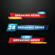 © AkhmadSafrul - Breaking News Badge Design for Media