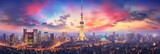 Fototapeta Londyn - World top biggest city image illustration, best city on the world, Paris, London, japan Tokyo, NewYork