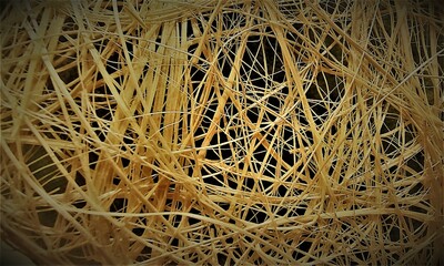 close up of net