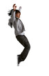 © Suresh Heyt/peopleimages.com - Talent, African and child hip hop dancer dancing isolated in a transparent or png background feeling excited with energy. Dance, young and boy kid with creative skill ready for breakdance performance