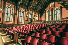 The View Of The Lecture Hall In The Ushaw College In Durham