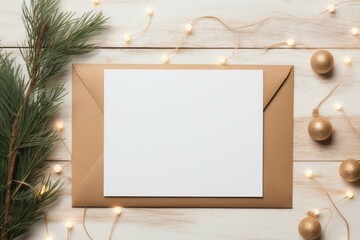 Poster - Christmas holiday card xmas. Generate Ai