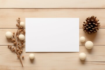 Poster - Christmas holiday card stylish. Generate Ai