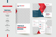 © Kamal Hosen - Corporate Business Trifold Brochure Template with A4 Size