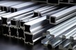 aluminum extrusion process with metal profiles