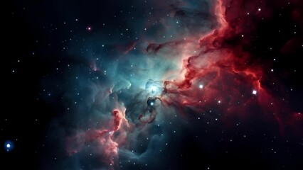 Wall Mural - Beautiful nebula in space - stars - galaxy - cosmos - Concept Art