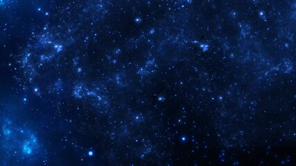 Wall Mural - 4k flight through deep space nebula nebula in space. galaxy exploration outer space towards glowing 