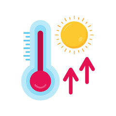 Wall Mural - Thermometer Icon