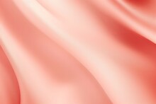 Light Pale Coral Abstract Elegant Luxury Background. Peach Pink Shade. Color Gradient. Blurred Lines, Stripes. Drapery. Template. Empty. Mother's Day, Generative AI