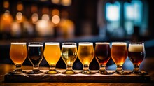 Beer Samples Made With Ai Generative Technology