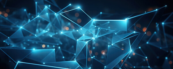 Abstract digital background. Data universe illustration. Ideal for depicting network abilities, technological processes, digital storages, science, education, etc.