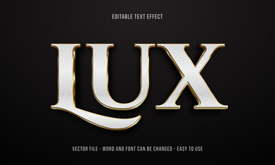 editable text effect luxury mock up