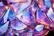 shiny opal iridescent crystal close up pattern texture