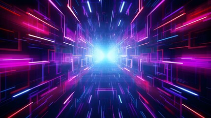  Abstract neon lights background. abstract futuristic