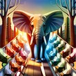 © iconworld - Elephant in the forest