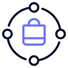E-commerce Integration Icon