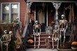 © Iryna - Decorate your home with spooky Halloween decorations including skeletons, ghosts and skulls.