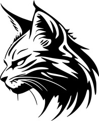 Wall Mural - Wildcat - High Quality Vector Logo - Vector illustration ideal for T-shirt graphic