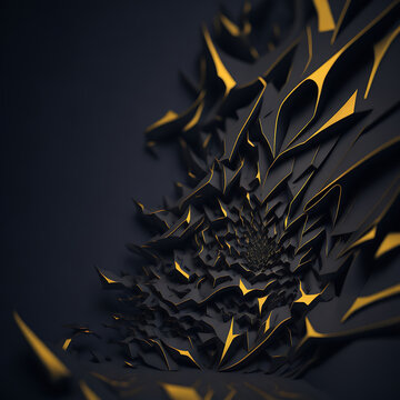 3D rendering exhibition background