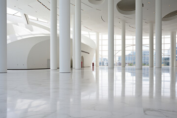 Wall Mural - empty hall of modern building