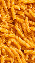 Close Up Of Pasta, Seamless Texture, Generative Ai