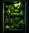 © SHOTPRIME STUDIO - Nutrition refrigerator fresh green nobody fridge food diet healthy kitchen broccoli vegetarian