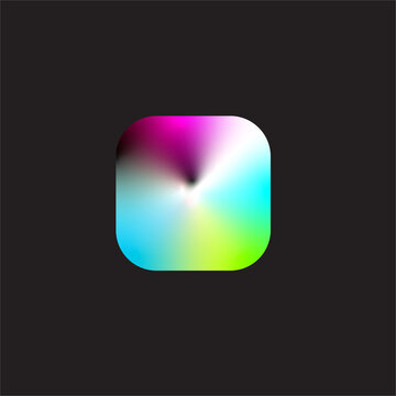 Editable holographic - Holographic  
background style 