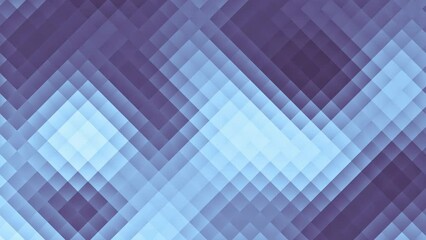 Aufkleber - Transform geometric background. Flashing tabstract pixels background. Random small squares. Looping footage.